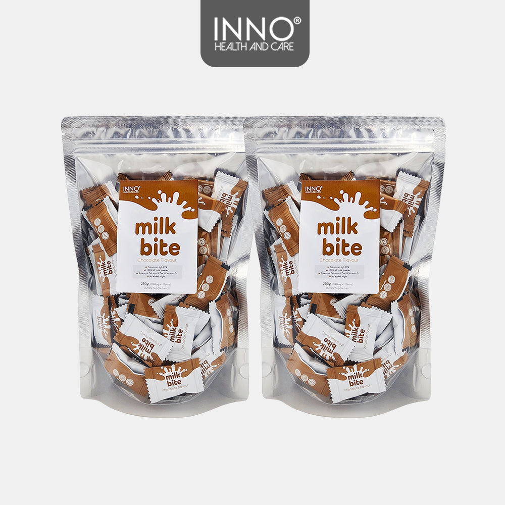 Inno Health and Care 뉴질랜드 100% 밀크 바이트 콜로스트롬 쵸콜렛 125ct (250g) 2세트
