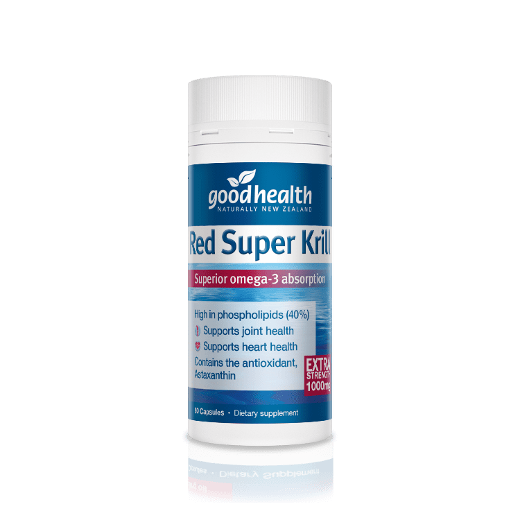 Good Health Red Super Krill 1000mg 60c