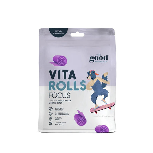 The Good Vitamin Co vita rolls Focus 8 rolls