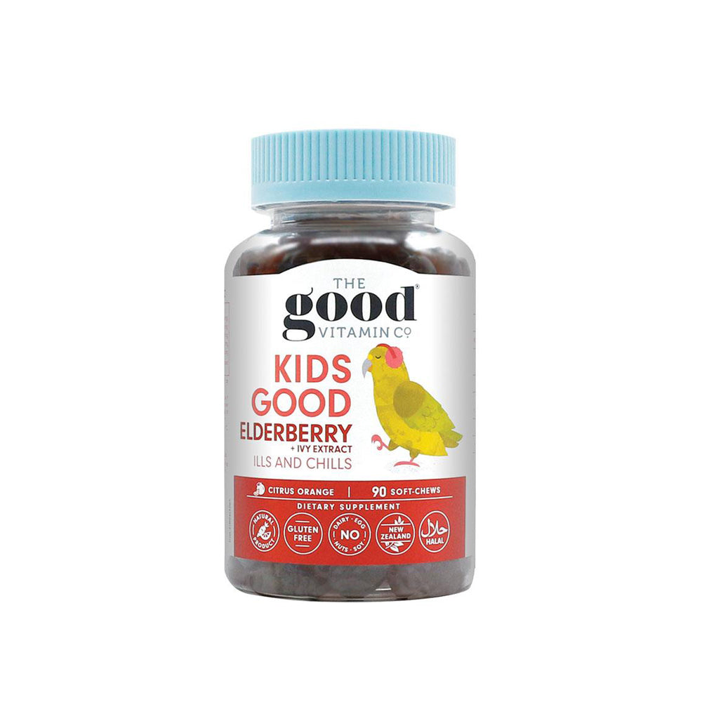 The Good Vitamin Co Kids Good Elderberry 90 Soft-Chews