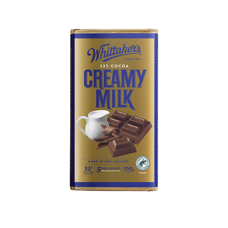Whittaker's chocolate 33% Cocoa Creamy Milk 250g