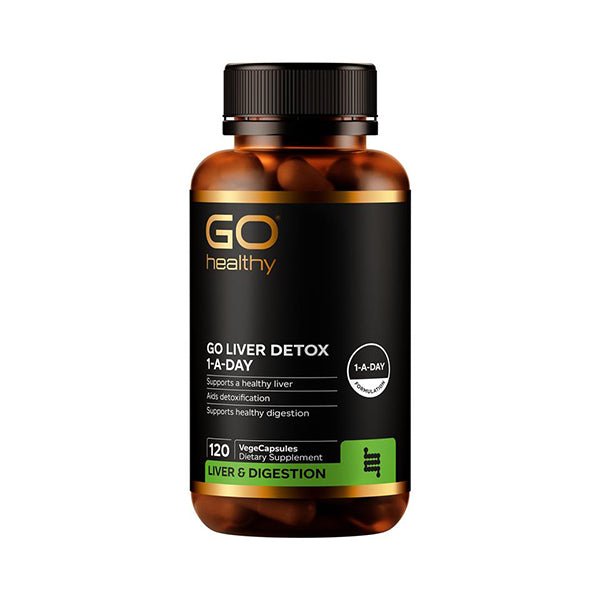 GO Healthy Go Liver Detox One-A-Day 120 Capsules