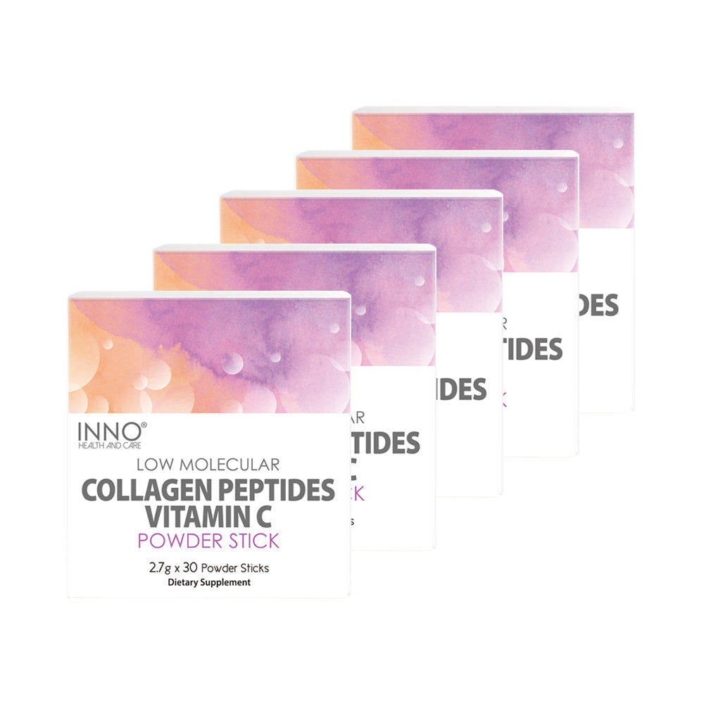 INNO Health and Care Low Molecular Collagen Vitamin C Powder Stick 30ea 5 sets
