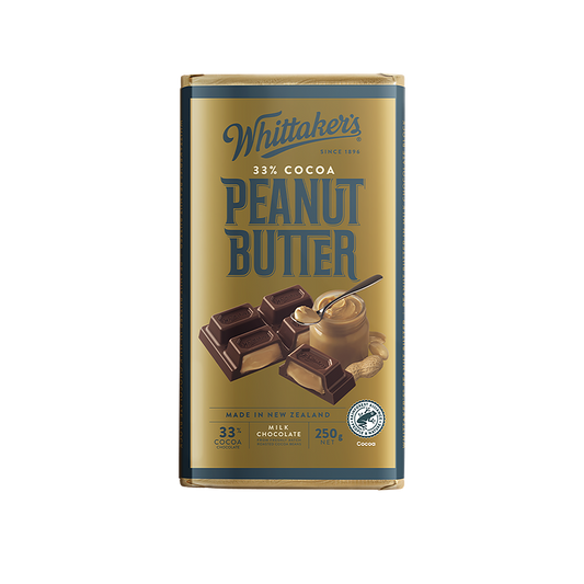 Whittaker's chocolate 33% Cocoa Peanut Butter 250g