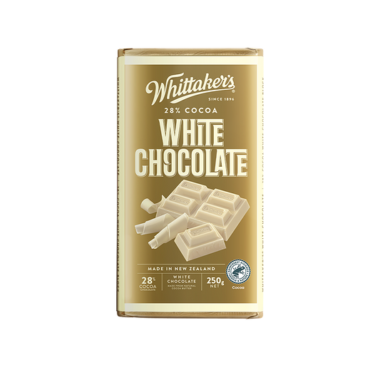 Whittaker's chocolate 28% Cocoa White Chocolate 250g