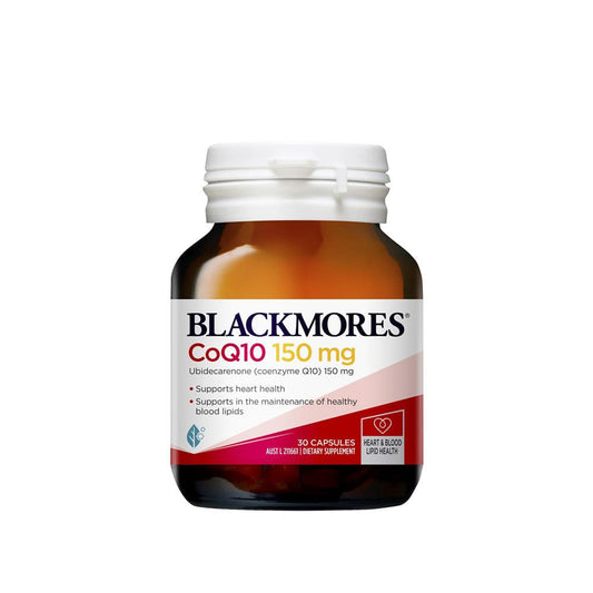 블랙모어스 CoQ10 150mg 고효능 30캡슐 