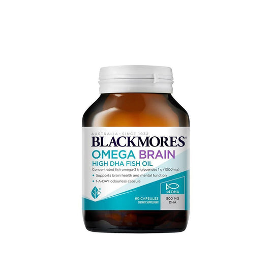 Blackmores Omega Brain High DHA Fish Oil 60 C