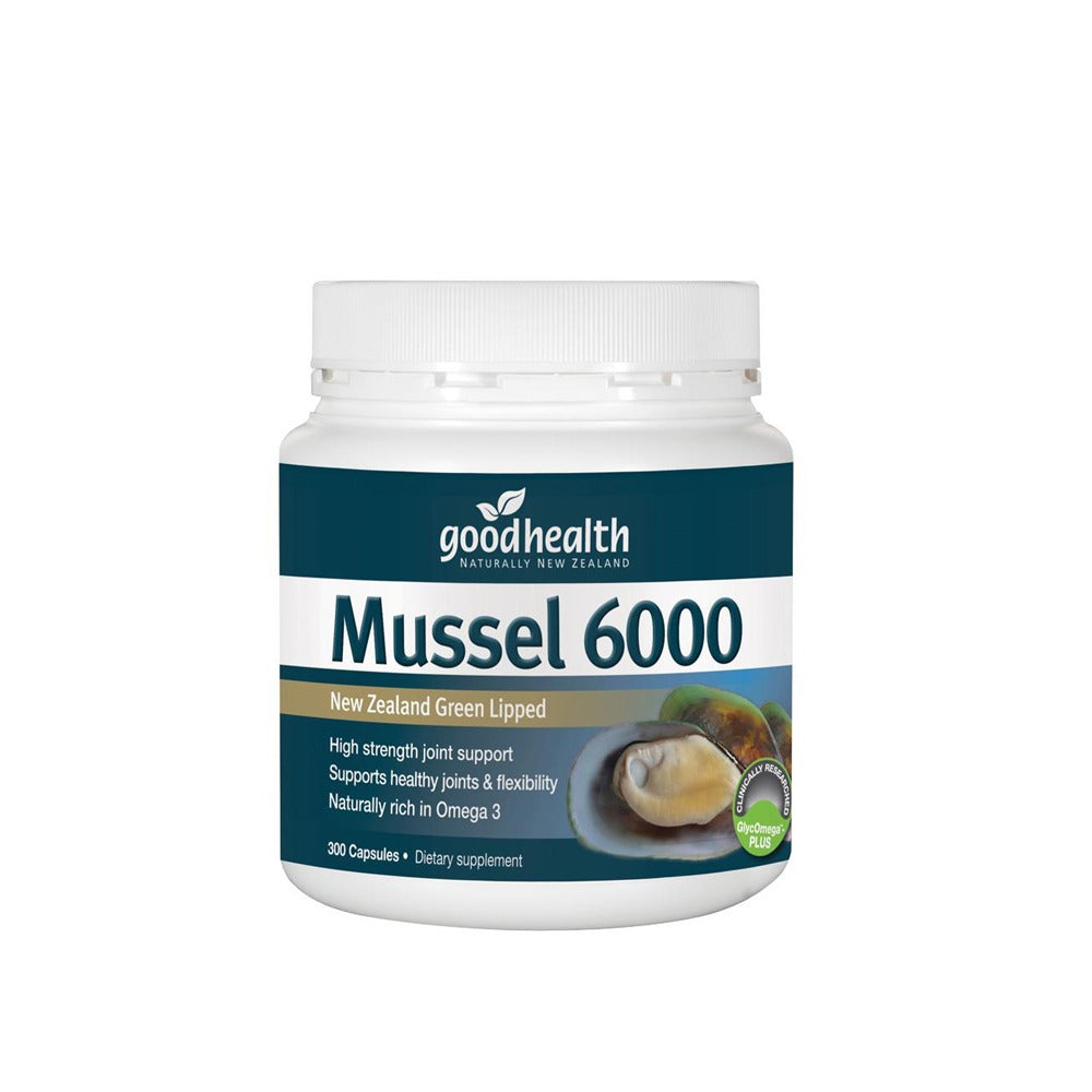 Good Health Mussel 6000mg 300 Capsules
