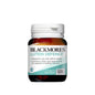 A bottle of Blackmores Lutein Defence 45 Tablets, with the label detailing the product's benefits for eye health.