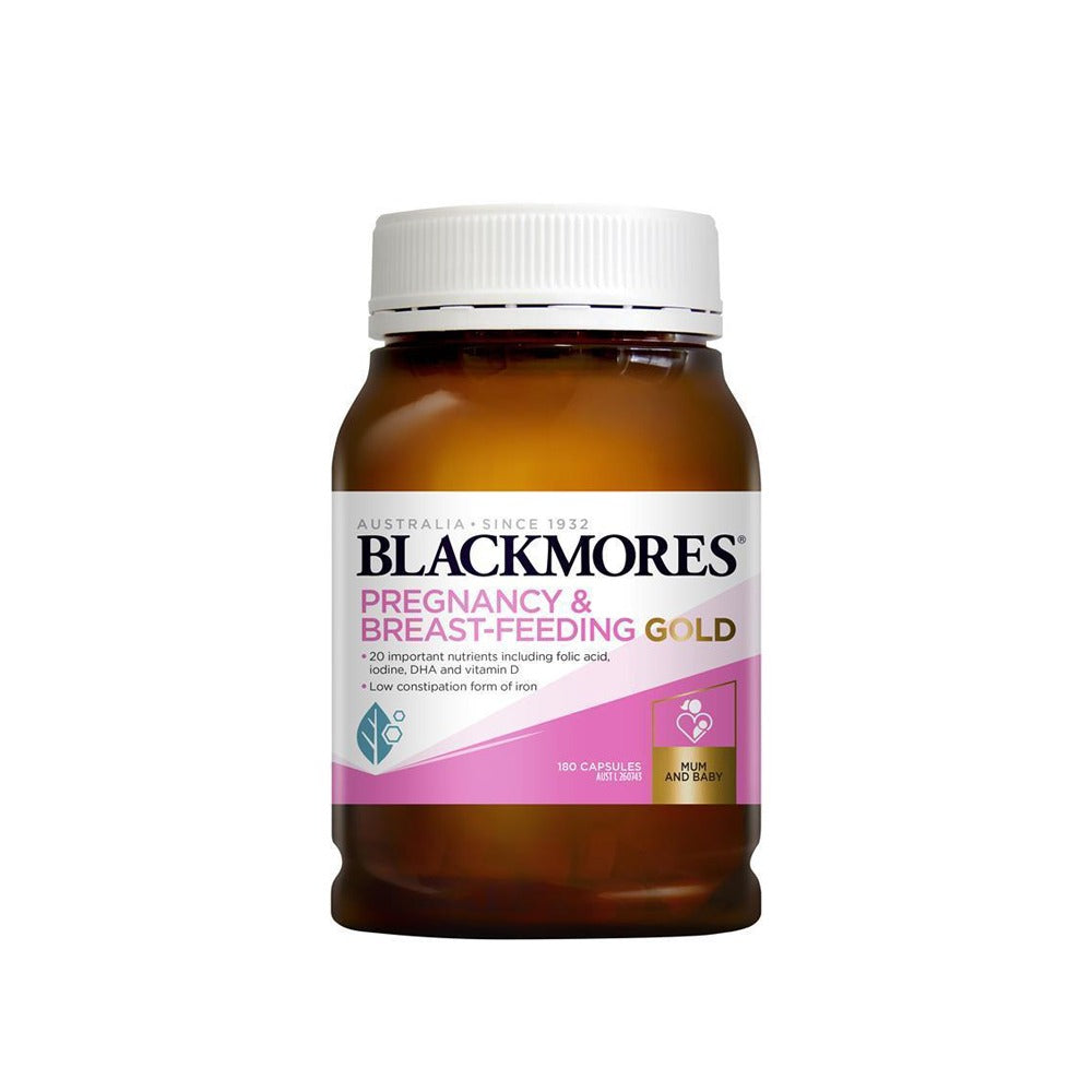Blackmores Pregnancy and Breastfeeding Gold 180 Capsules