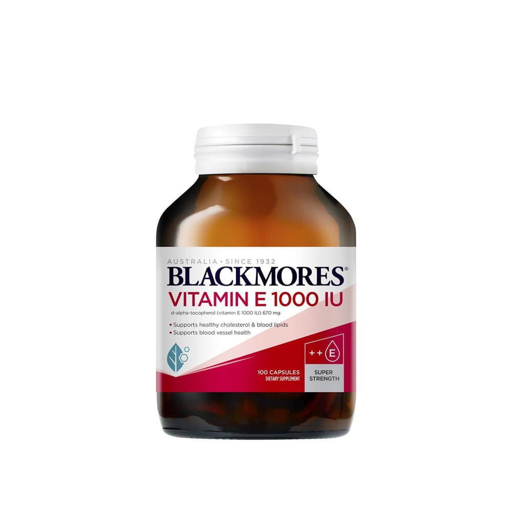 Blackmores Vitamin E 1000 IU 100 Capsules