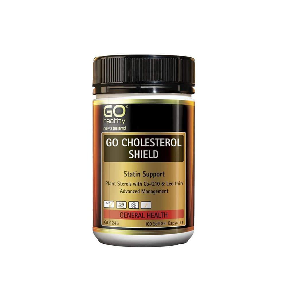 GO Healthy Go Cholesterol Shield 100 Capsules
