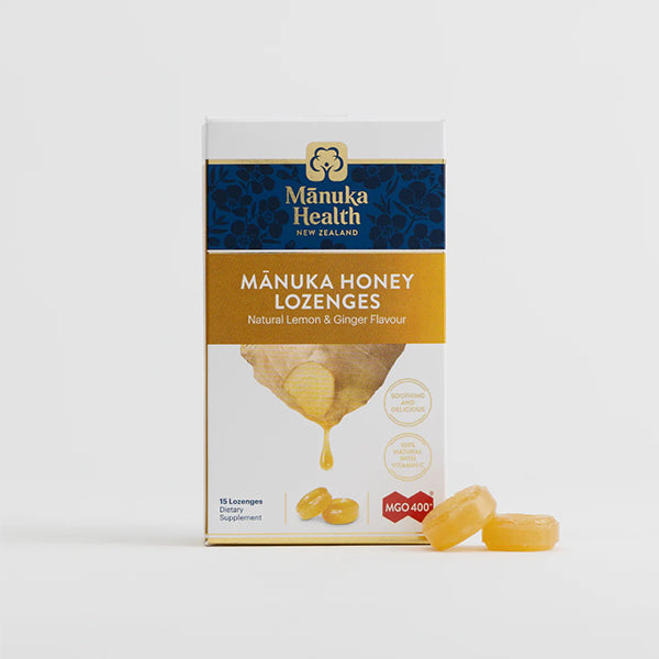 Manuka Health Manuka Honey MGO 400+ lozenges - Lemon 15ea
