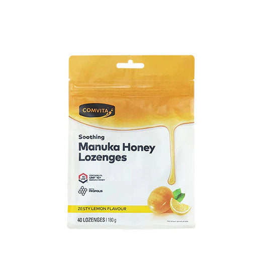 Comvita 麦卢卡蜂蜜含蜂胶柠檬蜂蜜含片 40 片