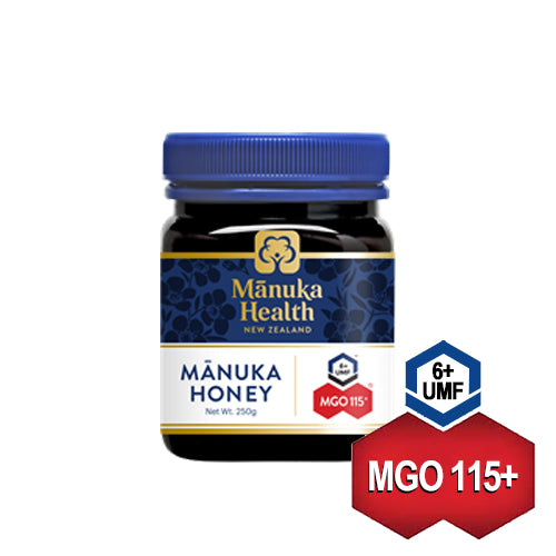 Manuka Health MGO115+ Manuka Honey (UMF 6+) 250g