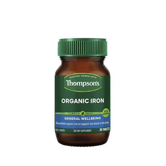 Thompsons Organic Iron 24mg 30c