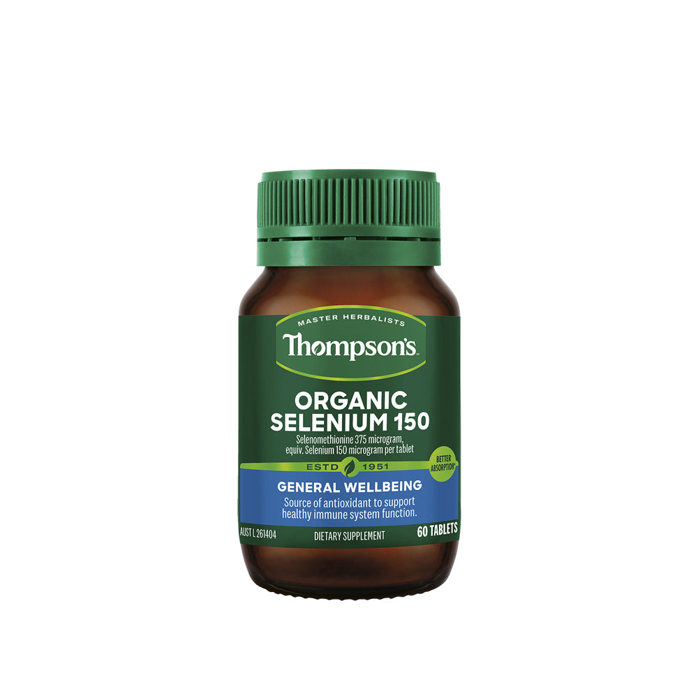 Thompsons Organic Selenium 150 60s