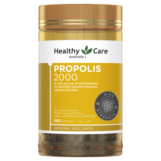Healthy Care Propolis 2000mg 200 Capsules