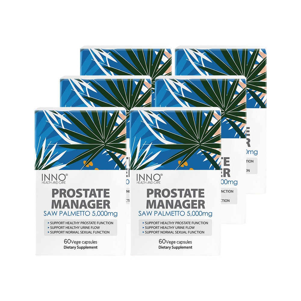 INNO Health and Care Prostate Manager 60 Vege capsules 6 sets