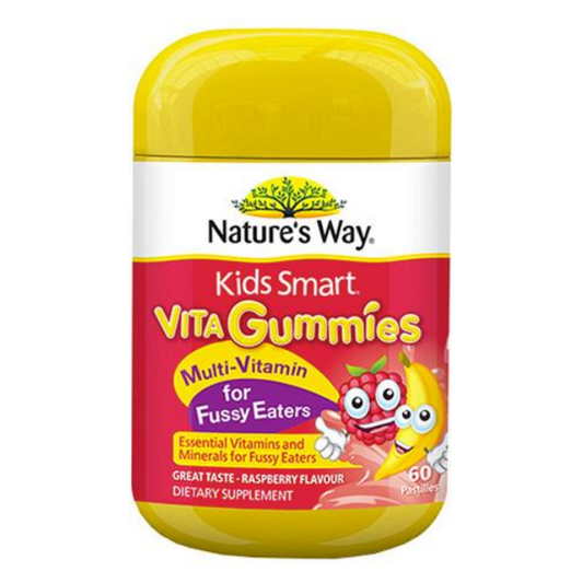 Natures Way Vita Gummies 까다로운 60대용 멀티 바타민 