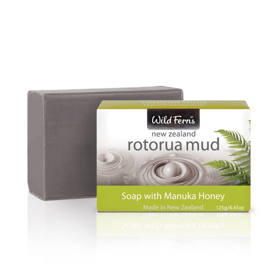 Wild Ferns Rotorua Mud Soap With Manuka Honey 125g