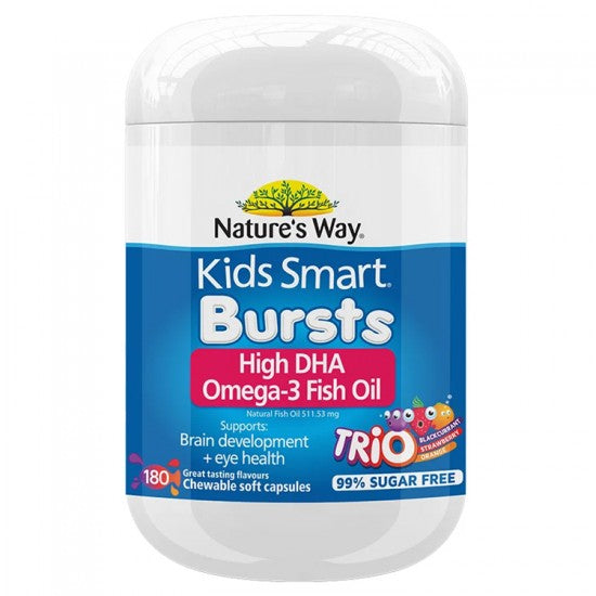 Natures Way Kids Smart Fish Oil Trio 180s