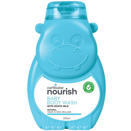 Earthwise Hippo Baby Body Wash 275ml