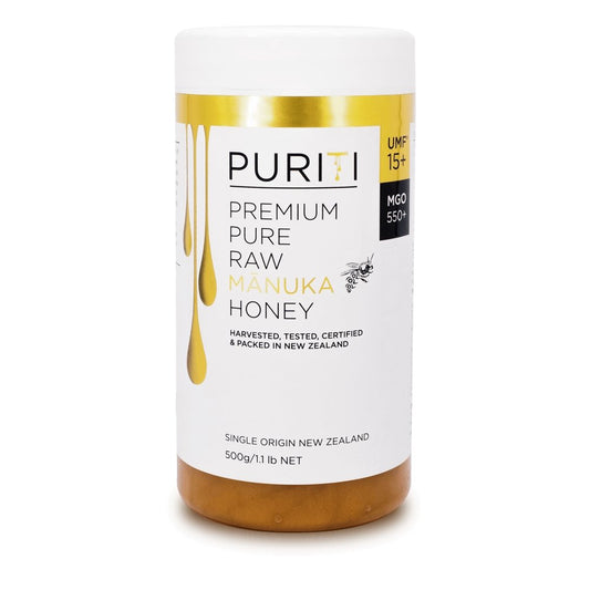 Puriti UMF 15+ Manuka Honey 500g